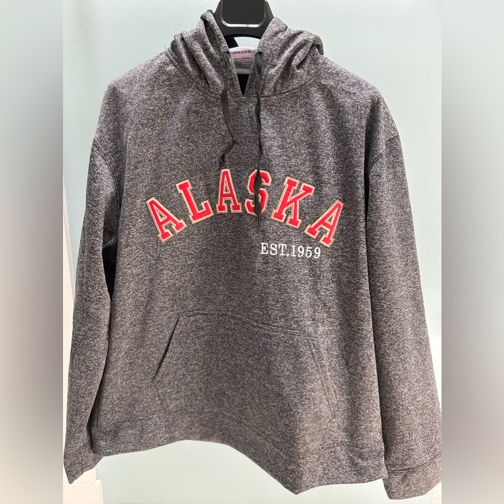 Grey Alaska hoodie